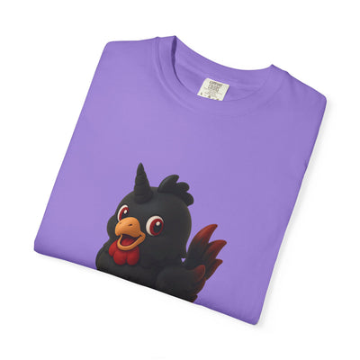 Cute Chicken Character Unisex T-Shirt, Gift for Gamers, Fun Graphic Tee, Casual Wear, Animal Lover Shirt