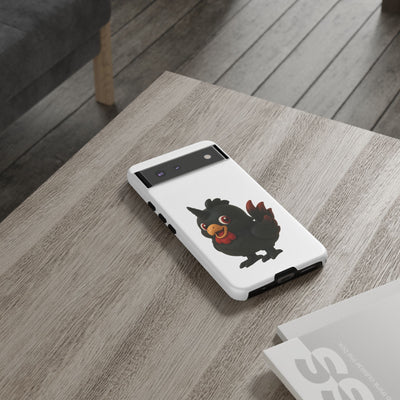 Cute Cartoon Bird Phone Case, Tough Phone Cover, Unique Gift for Bird Lovers, Fun Accessories for Kids, Christmas Present