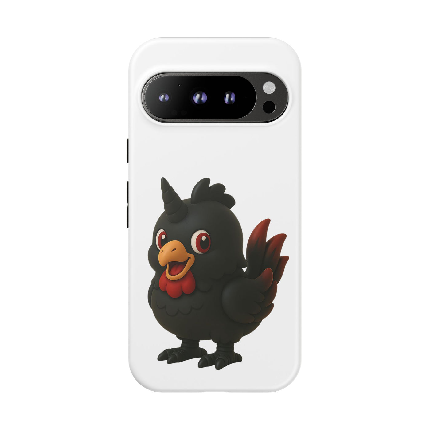 Cute Cartoon Bird Phone Case, Tough Phone Cover, Unique Gift for Bird Lovers, Fun Accessories for Kids, Christmas Present