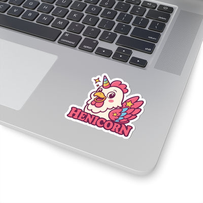 Cute Henicorn Kiss-Cut Stickers, Laptop Décor, Scrapbooking, Gift for Unicorn Lovers, Party Favors, Kids' Stickers
