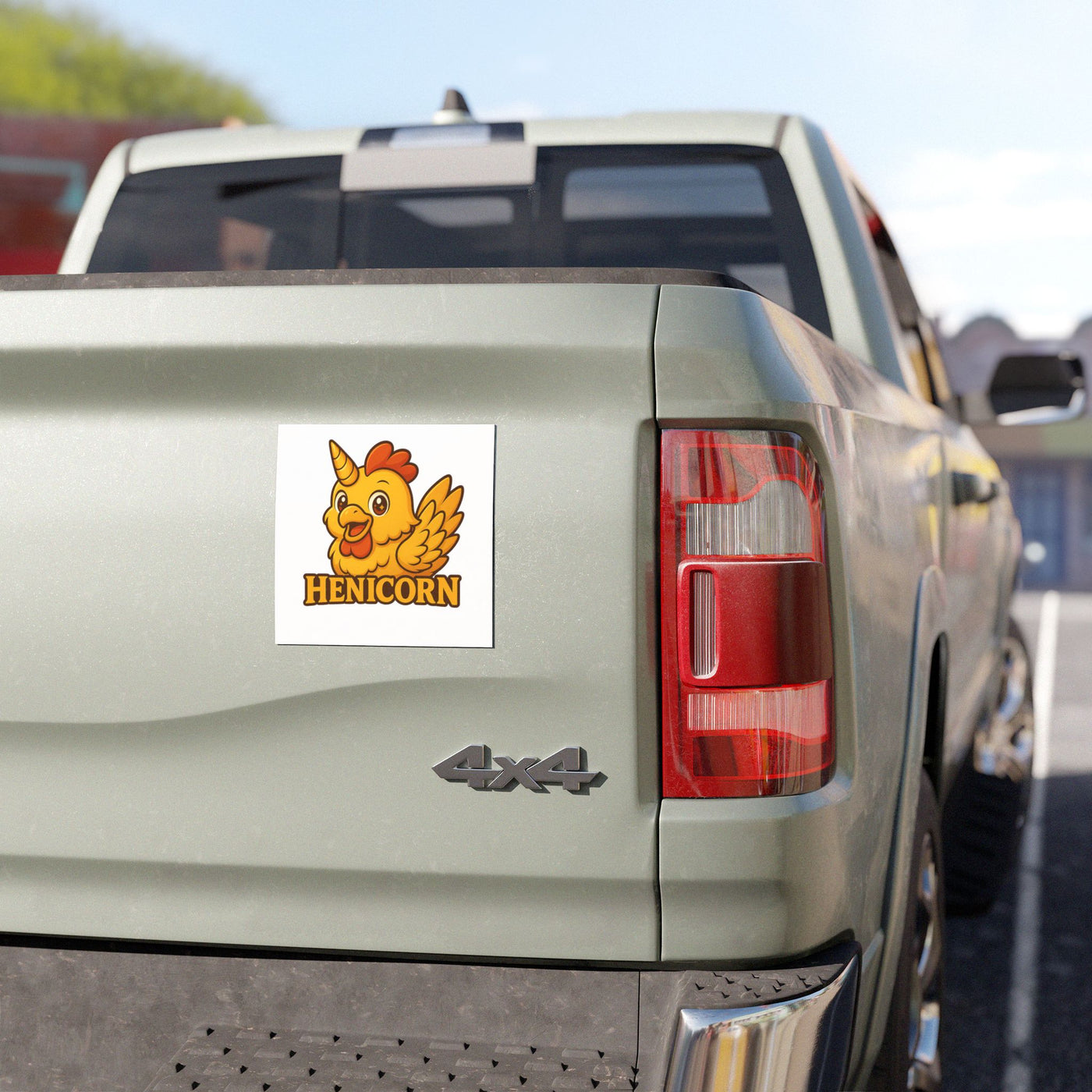 Fun Henicorn Car Magnets | Cute Vehicle Decor, Gifts for Animal Lovers, Funny Bumper Stickers, Unique Home Accessories