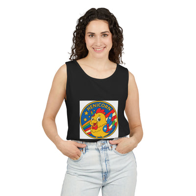 Henicorn Unisex Tank Top - Fun Graphic Tee for Summer, Gifts for Chicken Lovers, Festival Wear, Casual Wear, Unique Fashion