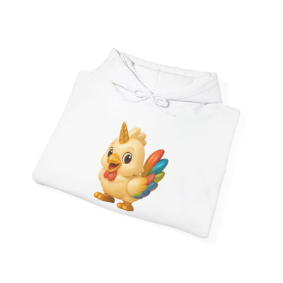 Cute Chicken Hoodie, Funny Sweatshirt, Animal Lover Gift, Unisex Apparel, Cozy Winter Wear, Funny Chicken Design