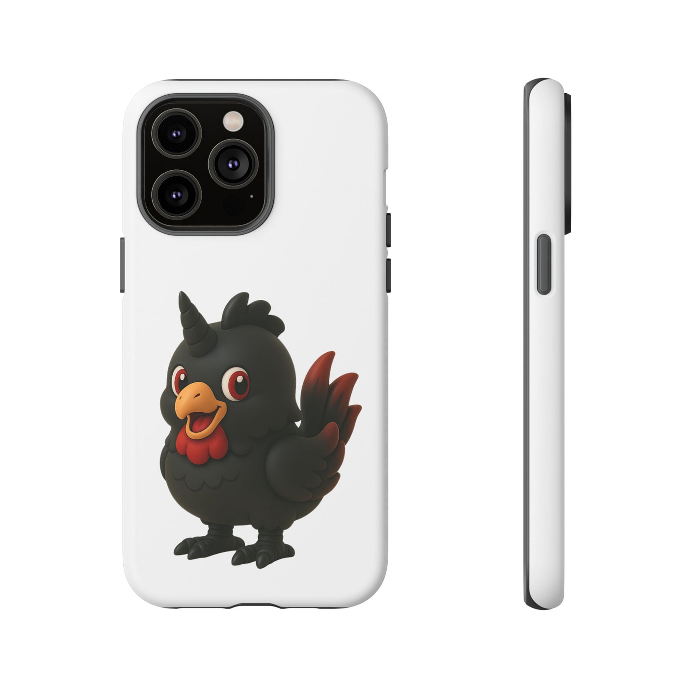 Cute Cartoon Bird Phone Case, Tough Phone Cover, Unique Gift for Bird Lovers, Fun Accessories for Kids, Christmas Present