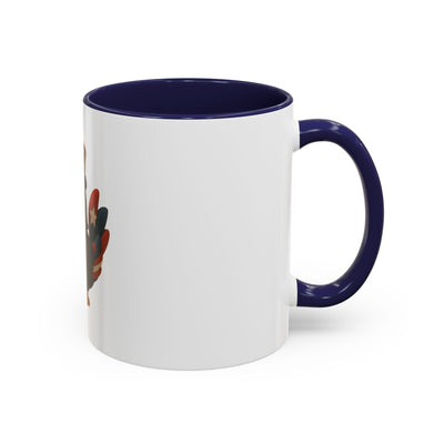 Patriotic Cartoon Coffee Mug, Fun Mug for Independence Day, Cute Gift for Animal Lovers, Thanksgiving, Cheerful Drinkware