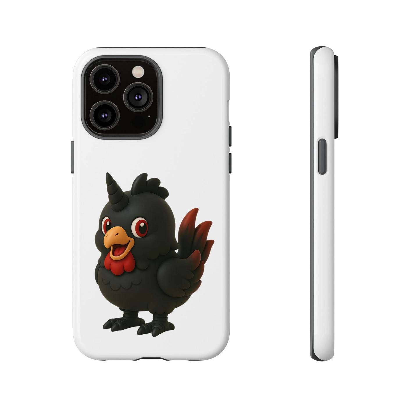 Cute Cartoon Bird Phone Case, Tough Phone Cover, Unique Gift for Bird Lovers, Fun Accessories for Kids, Christmas Present