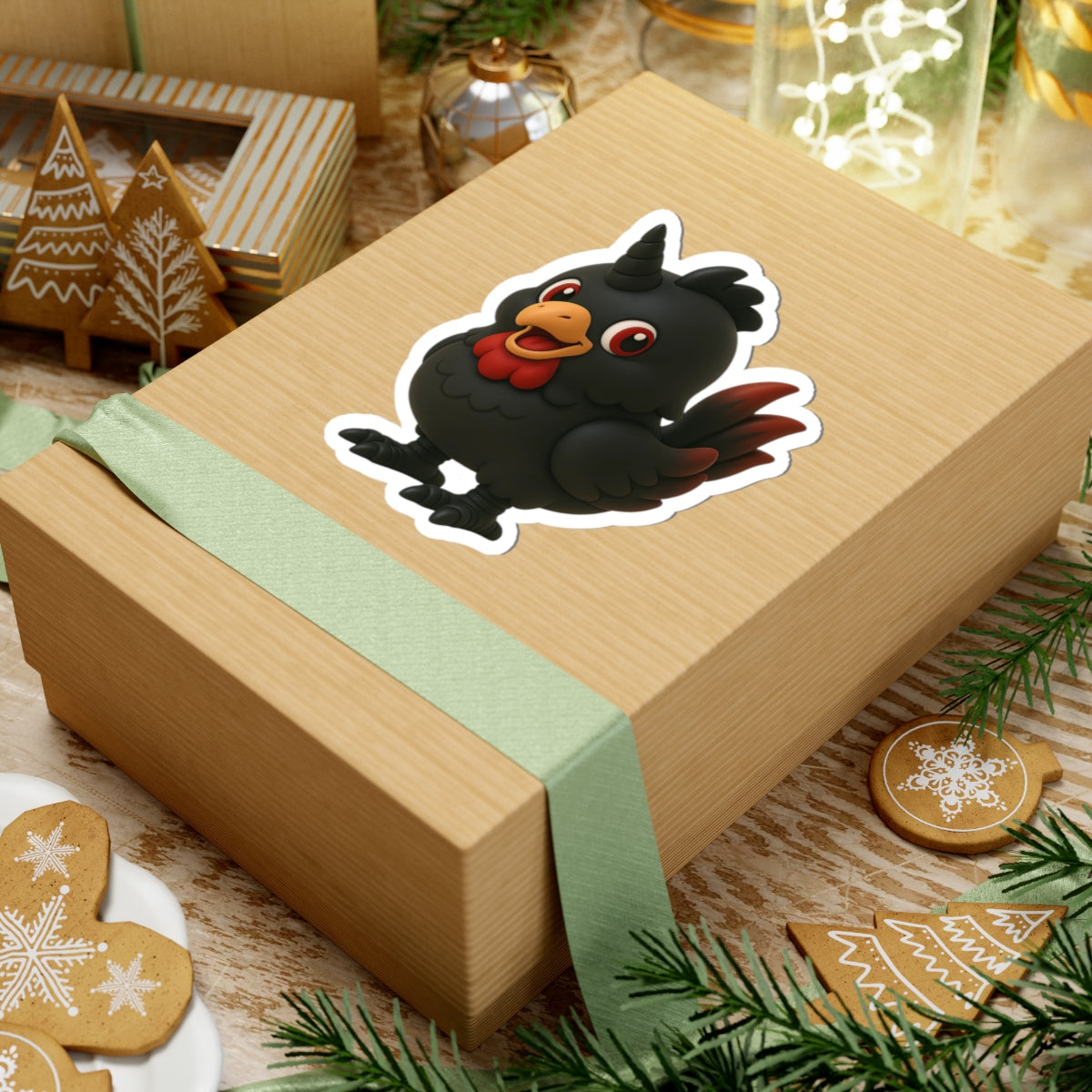 Cute Cartoon Bird Kiss-Cut Stickers, Fun Decals for Laptops, Journals, Kids, Parties, and Gifts