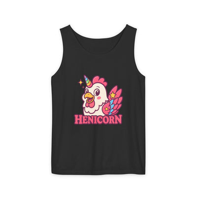 Henicorn Unisex Tank Top, Cute Animal Shirt, Funny Gift, Summer Fashion, Animal Lover Gift