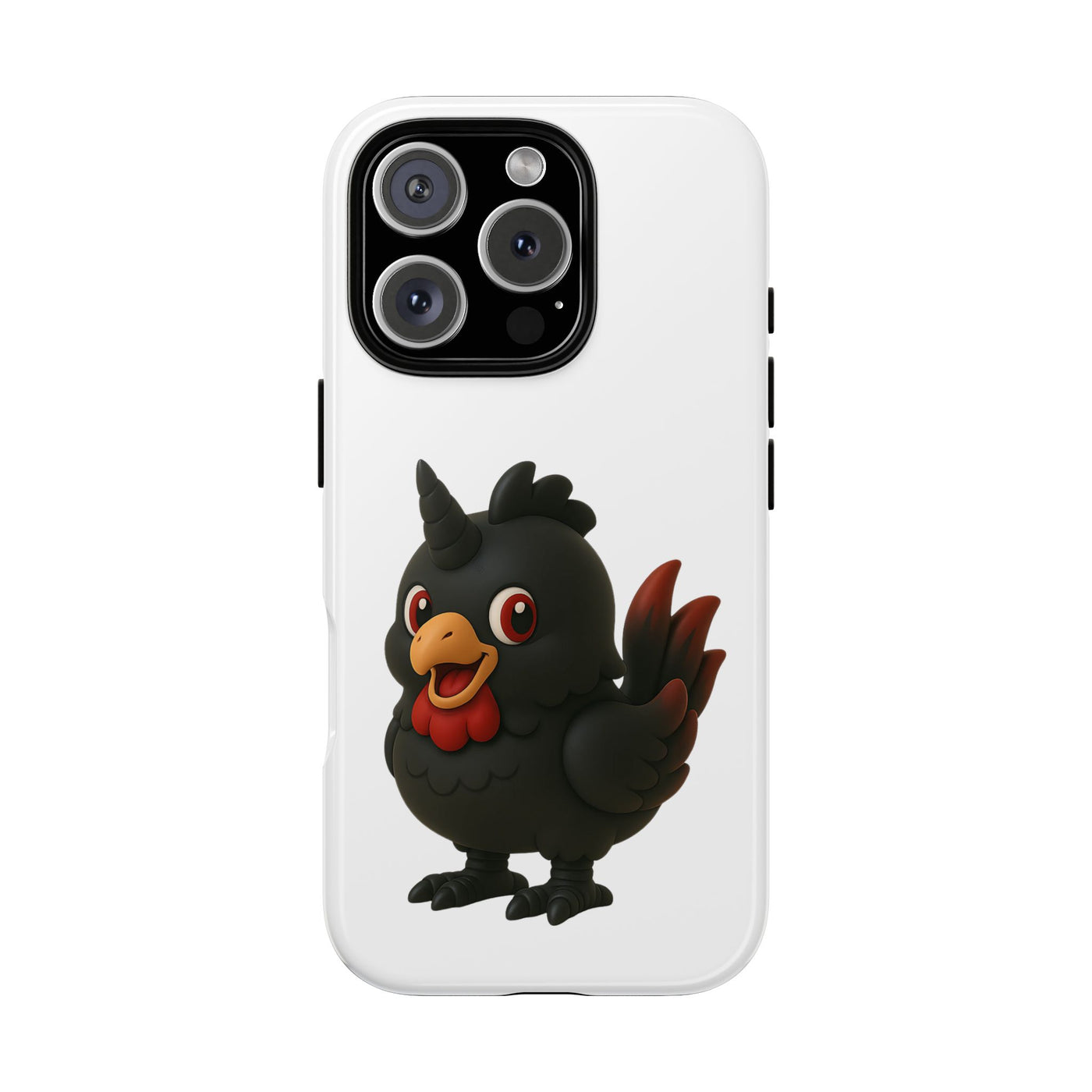 Cute Cartoon Bird Phone Case, Tough Phone Cover, Unique Gift for Bird Lovers, Fun Accessories for Kids, Christmas Present