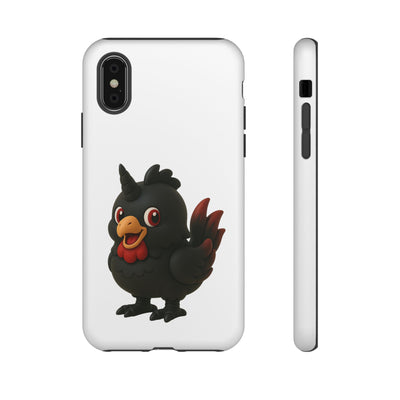 Cute Cartoon Bird Phone Case, Tough Phone Cover, Unique Gift for Bird Lovers, Fun Accessories for Kids, Christmas Present