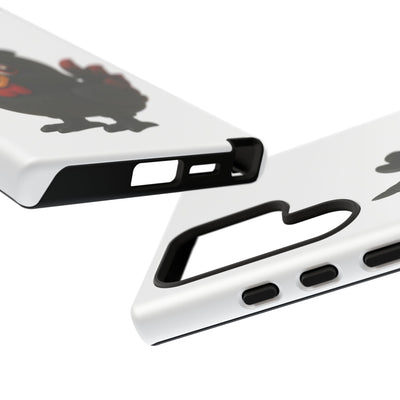 Cute Cartoon Bird Phone Case, Tough Phone Cover, Unique Gift for Bird Lovers, Fun Accessories for Kids, Christmas Present