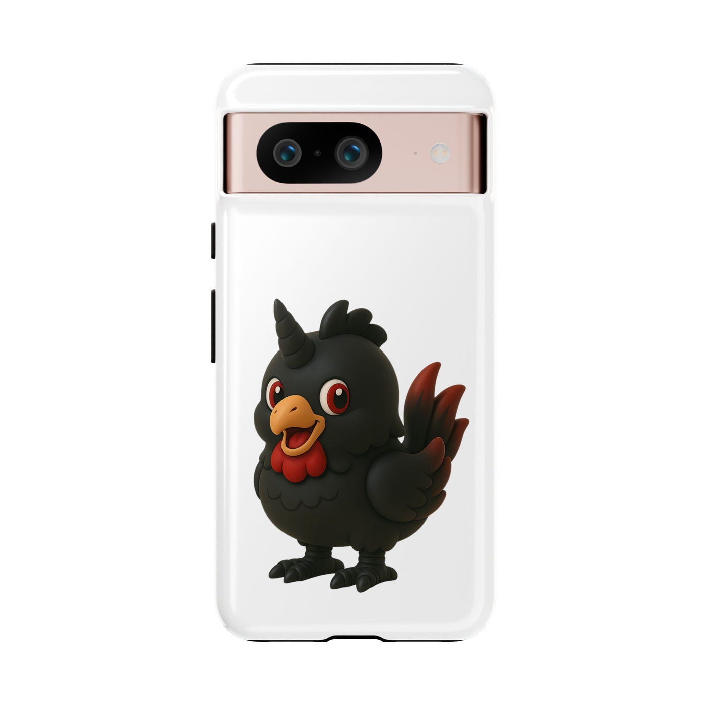 Cute Cartoon Bird Phone Case, Tough Phone Cover, Unique Gift for Bird Lovers, Fun Accessories for Kids, Christmas Present