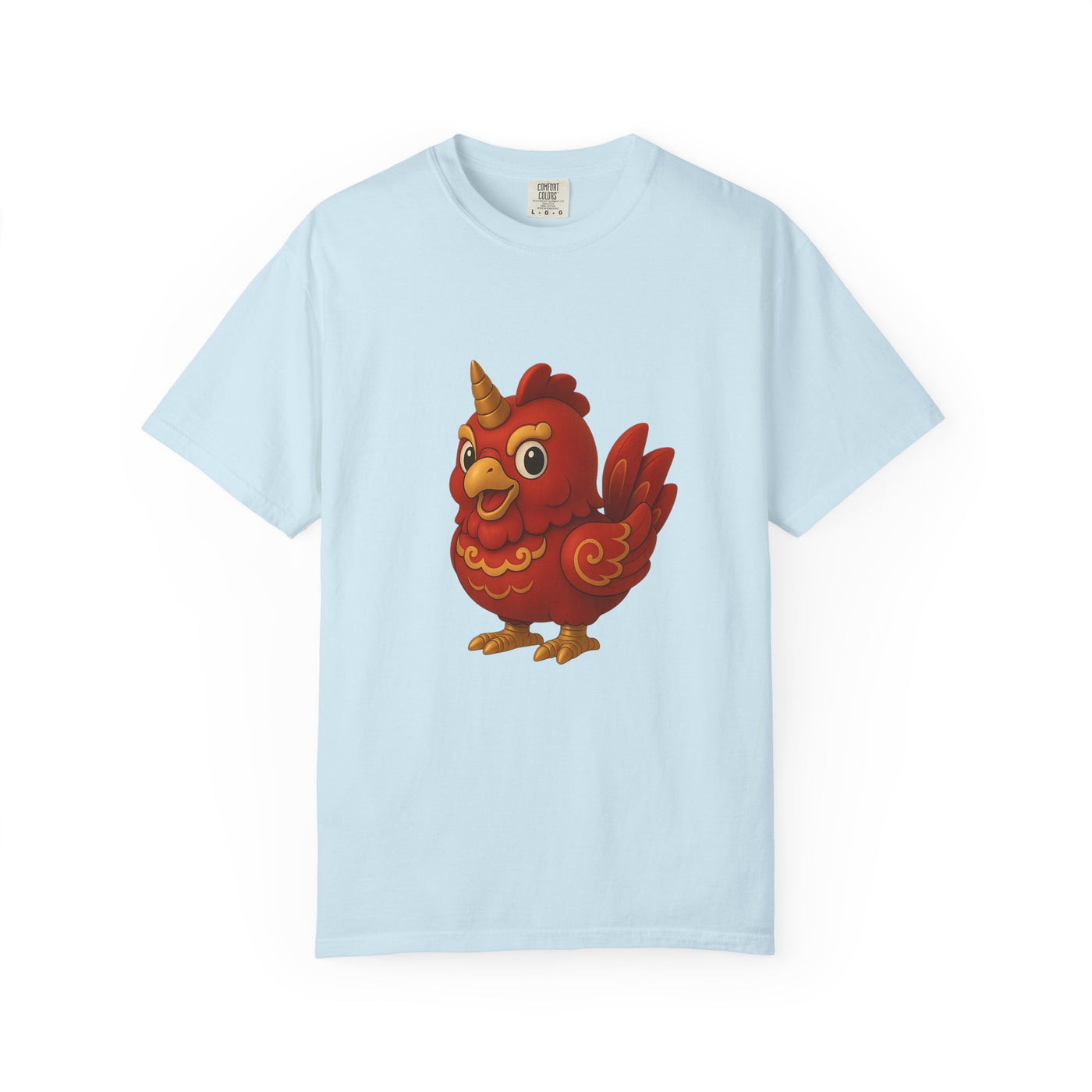 Charming Cartoon Bird Tee, Unisex T-Shirt, Cute Graphic Shirt, Fun Casual Wear, Perfect Gift for Bird Lovers