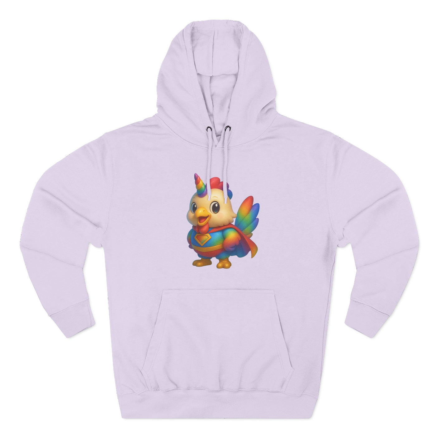Rainbow Unicorn Hoodie, Cute Animal Sweatshirt, Cozy Fleece Pullover, Gifts for Kids, Perfect for Birthdays or Holidays