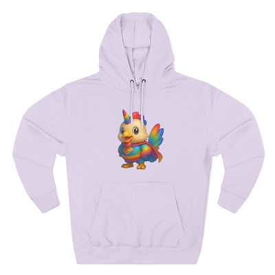 Rainbow Unicorn Hoodie, Cute Animal Sweatshirt, Cozy Fleece Pullover, Gifts for Kids, Perfect for Birthdays or Holidays