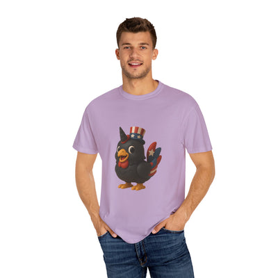 Patriotic Rooster Tee, Unisex Garment-Dyed T-shirt for 4th of July, Cute Animal Shirt, Backyard BBQ Apparel, Summer Casual Wear, [...]