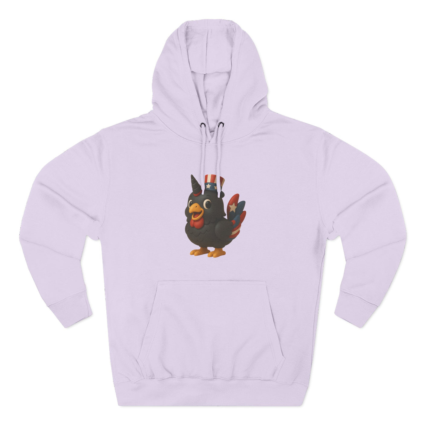 Humorous Fleece Hoodie with Quirky Chicken Design, Cozy Winter Wear, Perfect Gift for Chicken Lovers, Funny Animal Hoodie, Casual Sweatshirt