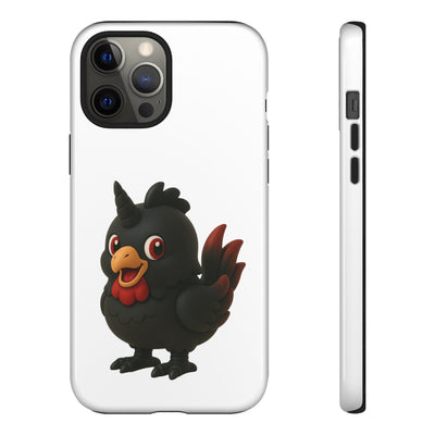 Cute Cartoon Bird Phone Case, Tough Phone Cover, Unique Gift for Bird Lovers, Fun Accessories for Kids, Christmas Present