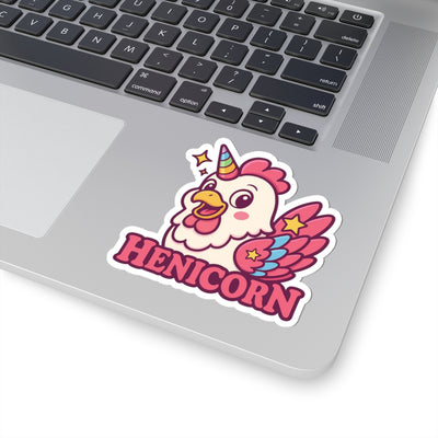 Cute Henicorn Kiss-Cut Stickers, Laptop Décor, Scrapbooking, Gift for Unicorn Lovers, Party Favors, Kids' Stickers