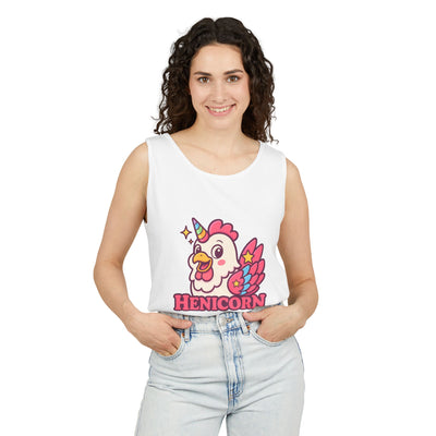 Henicorn Unisex Tank Top, Cute Animal Shirt, Funny Gift, Summer Fashion, Animal Lover Gift
