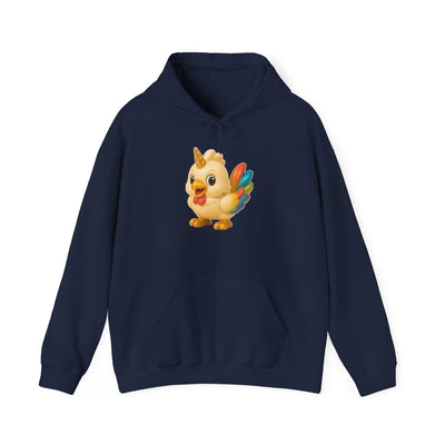 Cute Chicken Hoodie, Funny Sweatshirt, Animal Lover Gift, Unisex Apparel, Cozy Winter Wear, Funny Chicken Design