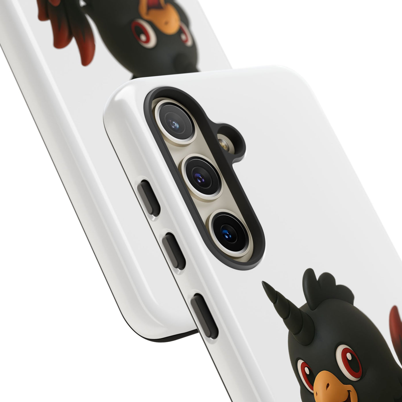 Cute Cartoon Bird Phone Case, Tough Phone Cover, Unique Gift for Bird Lovers, Fun Accessories for Kids, Christmas Present