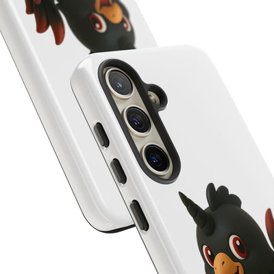 Cute Cartoon Bird Phone Case, Tough Phone Cover, Unique Gift for Bird Lovers, Fun Accessories for Kids, Christmas Present