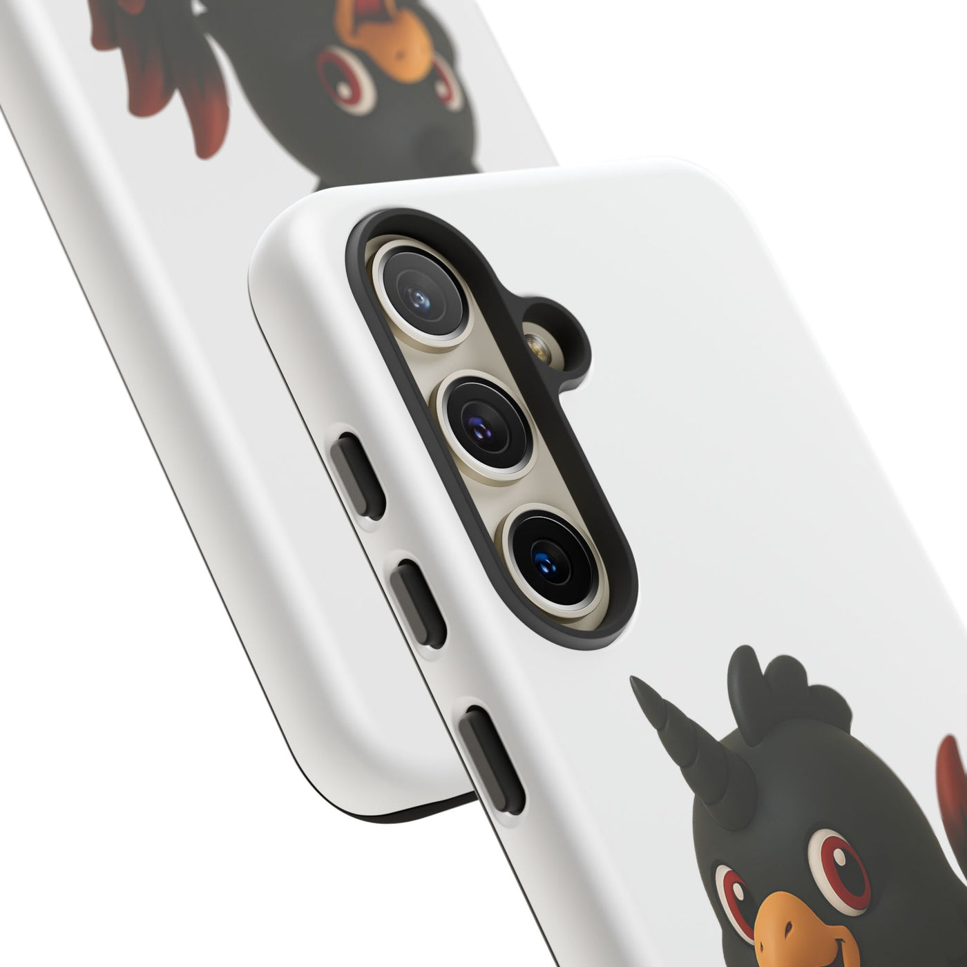 Cute Cartoon Bird Phone Case, Tough Phone Cover, Unique Gift for Bird Lovers, Fun Accessories for Kids, Christmas Present