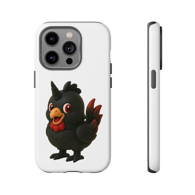 Cute Cartoon Bird Phone Case, Tough Phone Cover, Unique Gift for Bird Lovers, Fun Accessories for Kids, Christmas Present