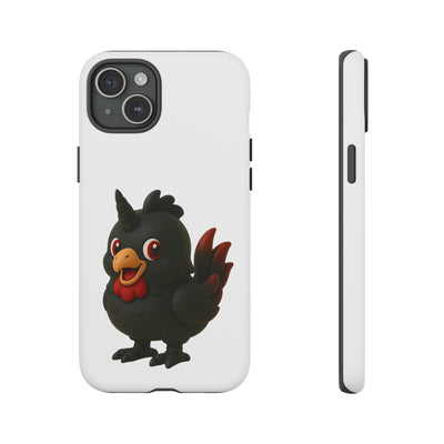 Cute Cartoon Bird Phone Case, Tough Phone Cover, Unique Gift for Bird Lovers, Fun Accessories for Kids, Christmas Present