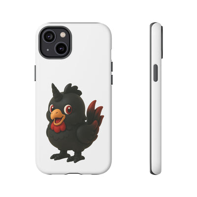 Cute Cartoon Bird Phone Case, Tough Phone Cover, Unique Gift for Bird Lovers, Fun Accessories for Kids, Christmas Present
