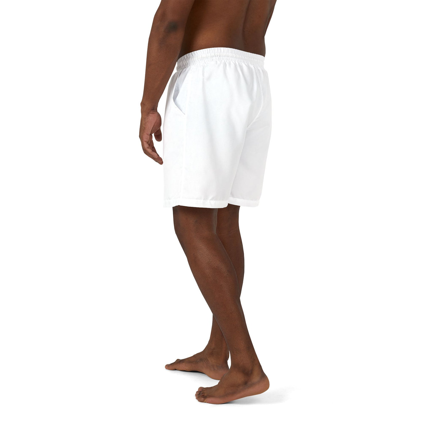 Rainbow Chicken Unisex Swim Shorts, Beachwear, Summer Fun, Gift for Him/Her, Pool Party Essential, AOP Swim Trunks