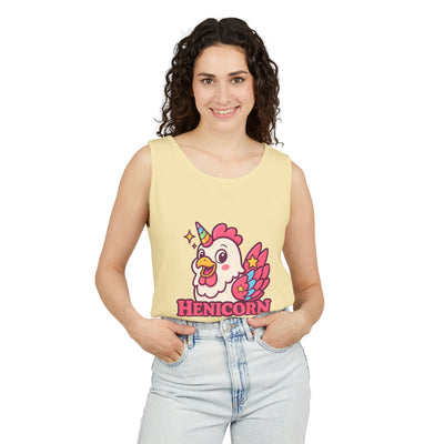 Henicorn Unisex Tank Top, Cute Animal Shirt, Funny Gift, Summer Fashion, Animal Lover Gift