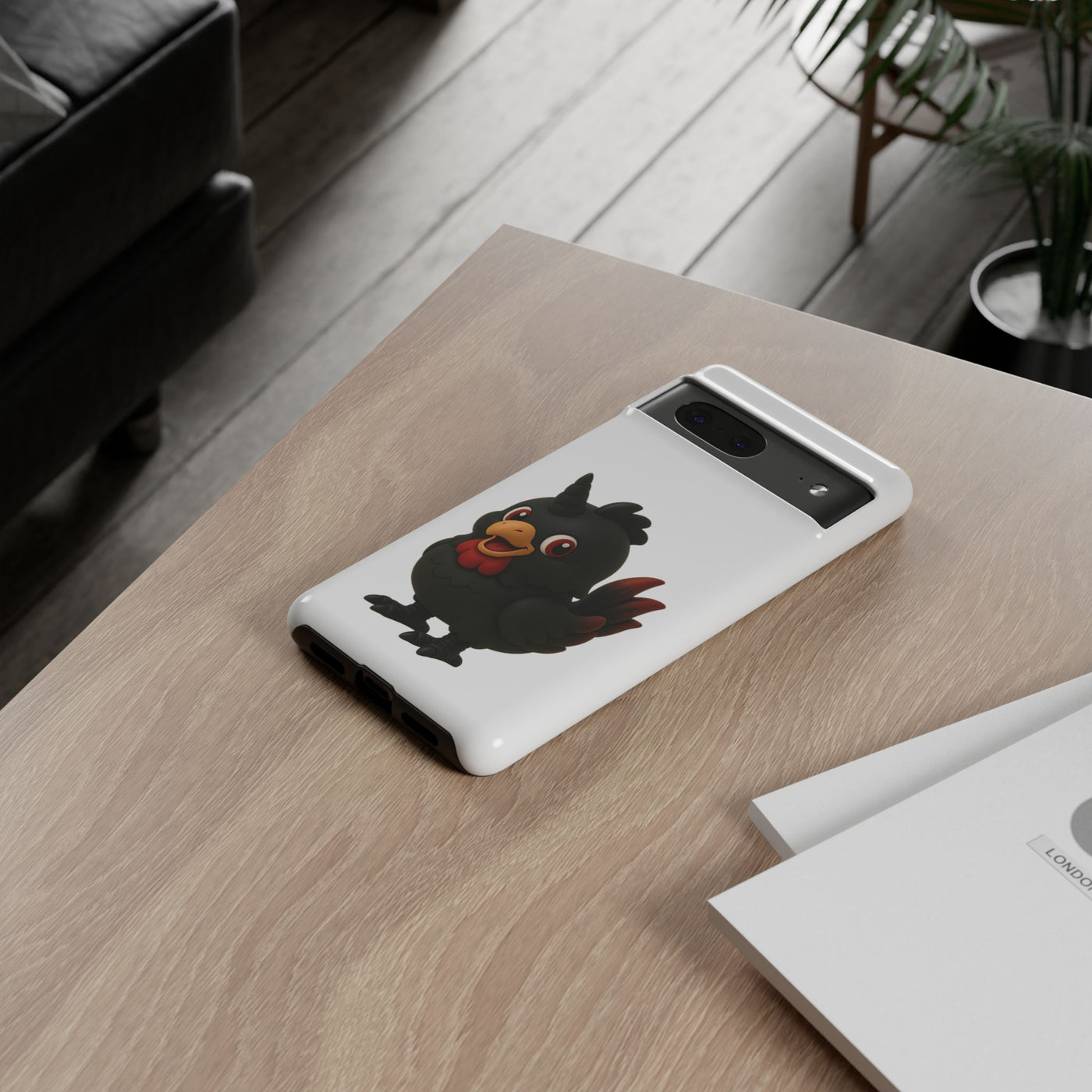 Cute Cartoon Bird Phone Case, Tough Phone Cover, Unique Gift for Bird Lovers, Fun Accessories for Kids, Christmas Present