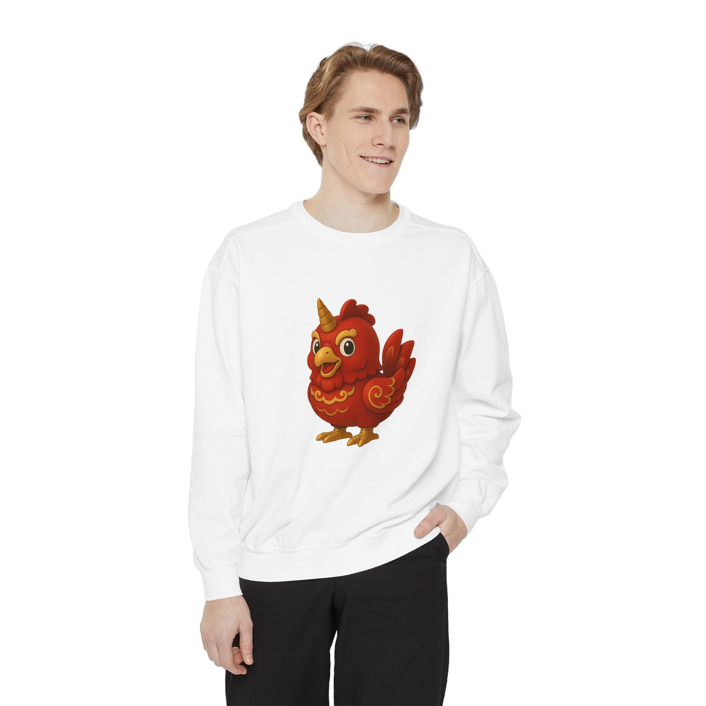 Unisex Garment-Dyed Sweatshirt