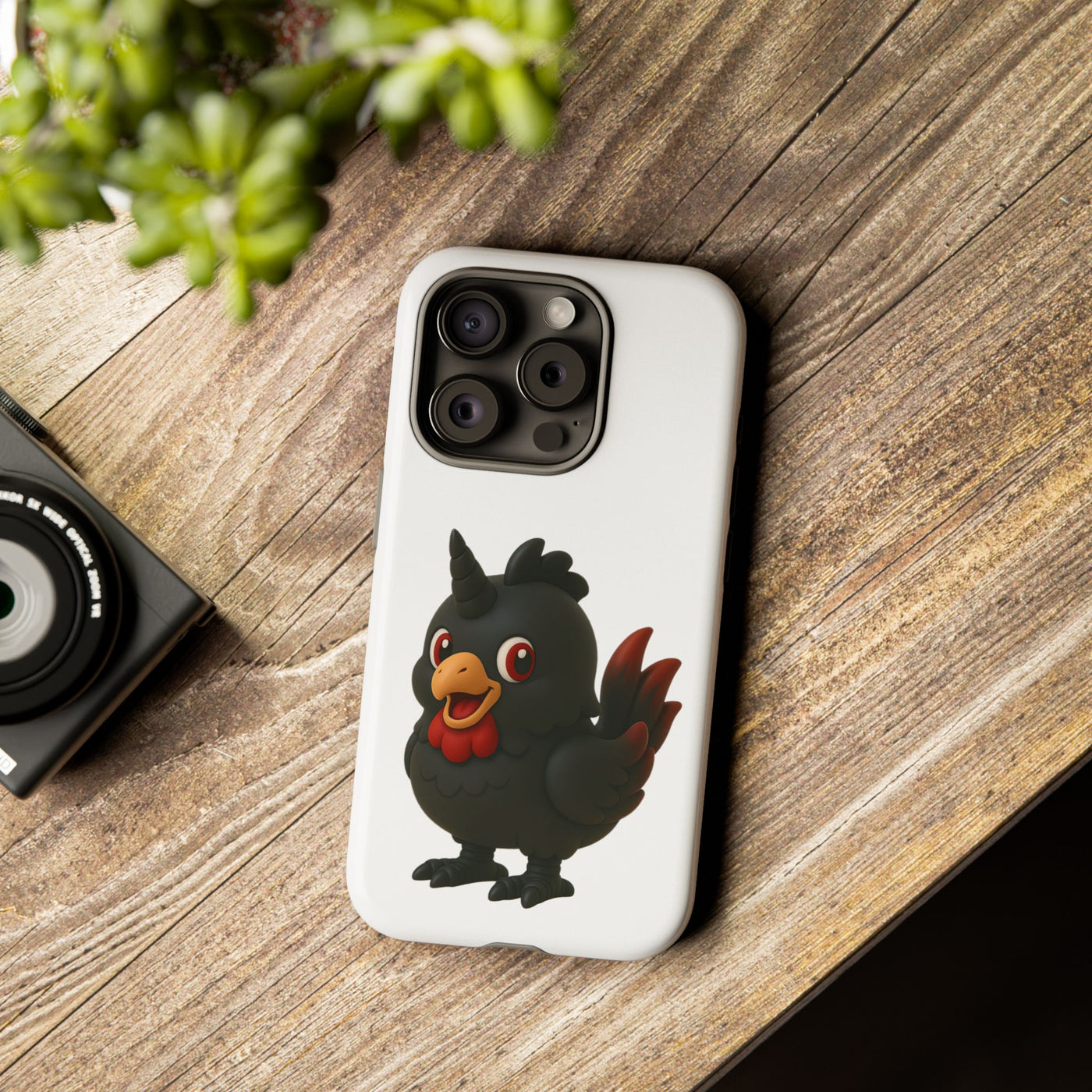 Cute Cartoon Bird Phone Case, Tough Phone Cover, Unique Gift for Bird Lovers, Fun Accessories for Kids, Christmas Present
