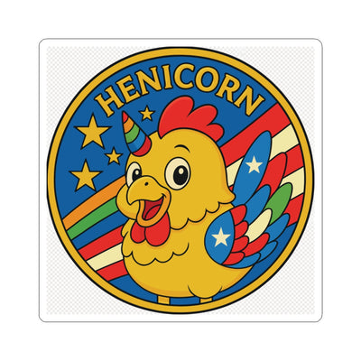 Henicorn Kiss-Cut Stickers - Fun, Whimsical Decor for Kids, Party Favors, Collectibles, Scrapbooking, Gift Embellishments