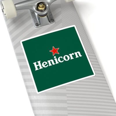 Henicorn Kiss-Cut Stickers | Fun Decor, Laptop Stickers, Gift Ideas, Party Favors, Customizable Wall Art