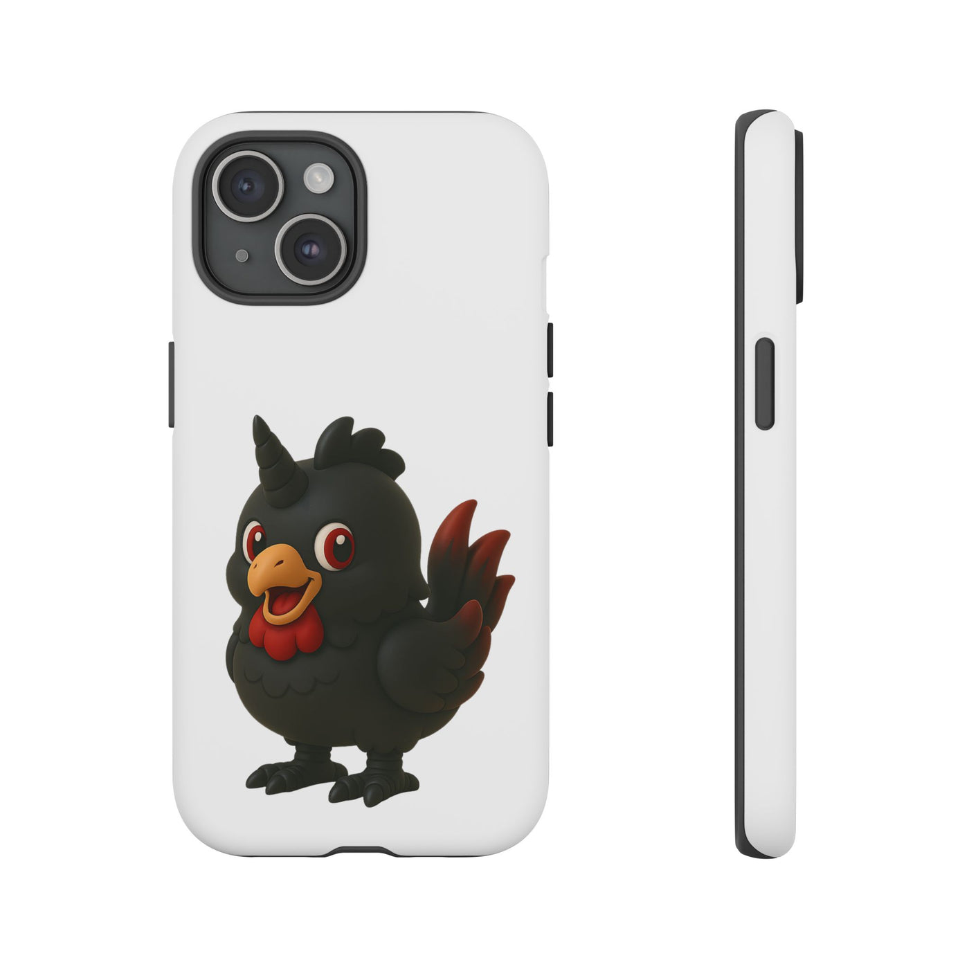 Cute Cartoon Bird Phone Case, Tough Phone Cover, Unique Gift for Bird Lovers, Fun Accessories for Kids, Christmas Present