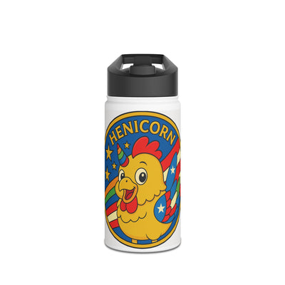 Henicorn Stainless Steel Water Bottle, Fun Chicken Design, Travel Mug, Gift for Chicken Lovers, Hydration for Kids & Adults, Unique [...]