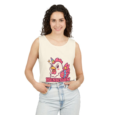 Henicorn Unisex Tank Top, Cute Animal Shirt, Funny Gift, Summer Fashion, Animal Lover Gift