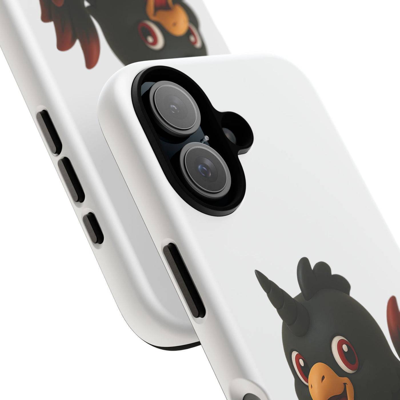 Cute Cartoon Bird Phone Case, Tough Phone Cover, Unique Gift for Bird Lovers, Fun Accessories for Kids, Christmas Present