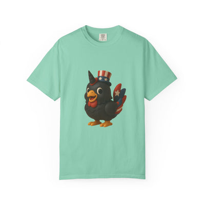 Patriotic Rooster Tee, Unisex Garment-Dyed T-shirt for 4th of July, Cute Animal Shirt, Backyard BBQ Apparel, Summer Casual Wear, [...]