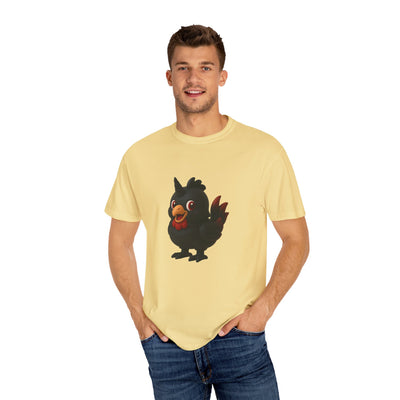 Cute Chicken Character Unisex T-Shirt, Gift for Gamers, Fun Graphic Tee, Casual Wear, Animal Lover Shirt