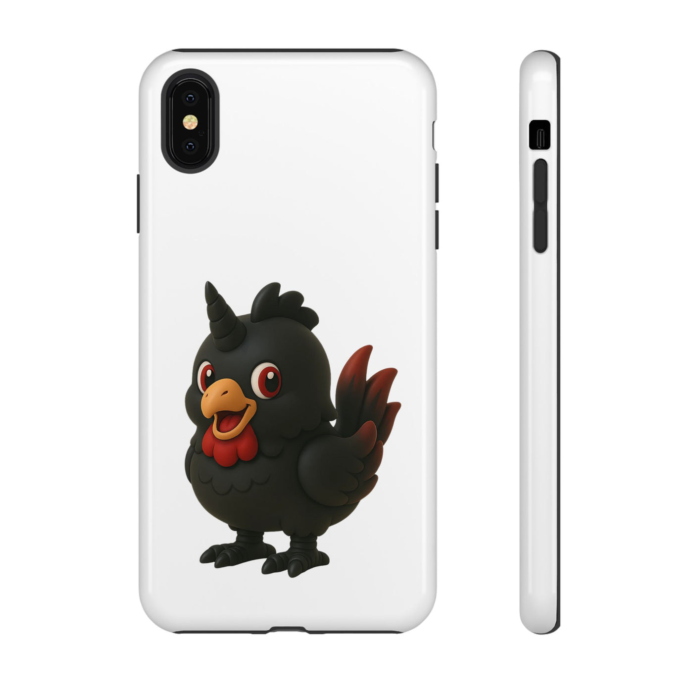 Cute Cartoon Bird Phone Case, Tough Phone Cover, Unique Gift for Bird Lovers, Fun Accessories for Kids, Christmas Present