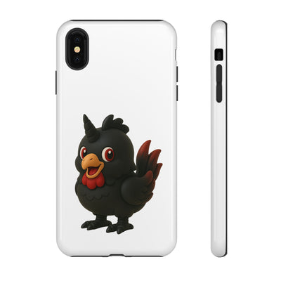 Cute Cartoon Bird Phone Case, Tough Phone Cover, Unique Gift for Bird Lovers, Fun Accessories for Kids, Christmas Present