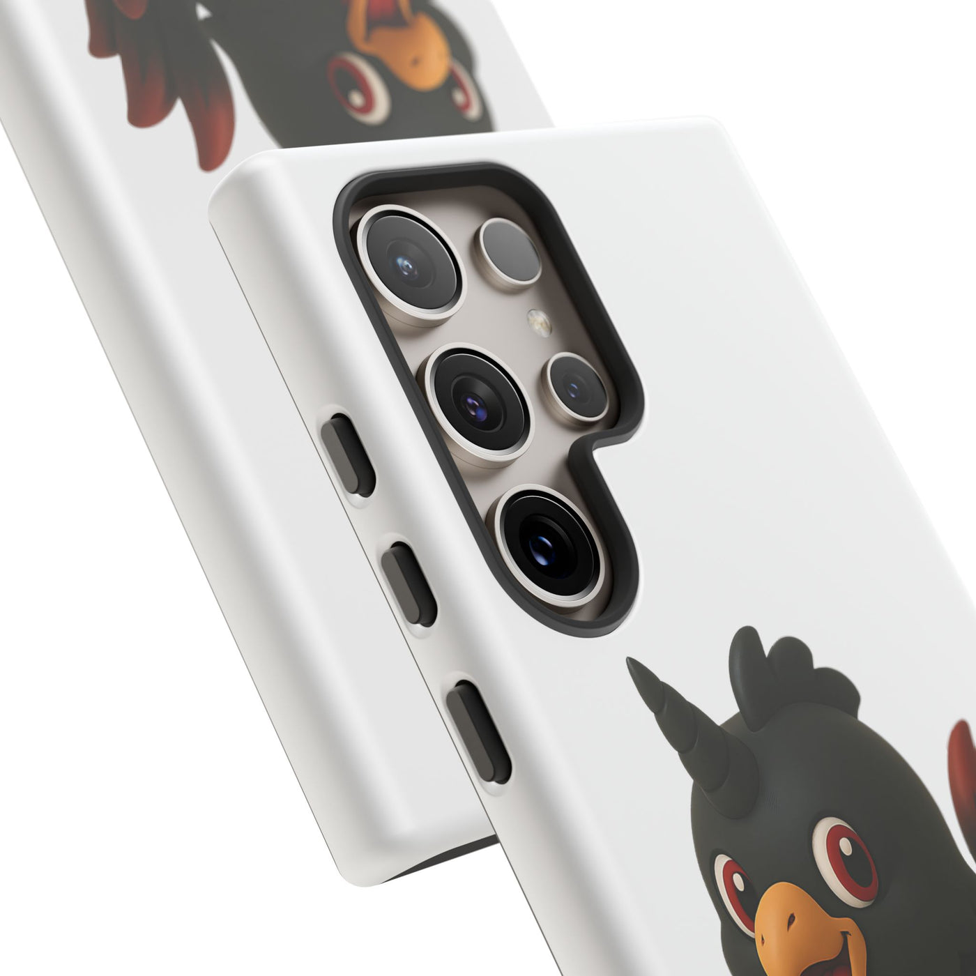 Cute Cartoon Bird Phone Case, Tough Phone Cover, Unique Gift for Bird Lovers, Fun Accessories for Kids, Christmas Present