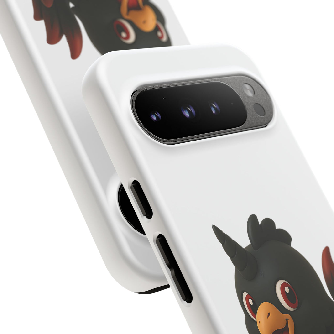 Cute Cartoon Bird Phone Case, Tough Phone Cover, Unique Gift for Bird Lovers, Fun Accessories for Kids, Christmas Present