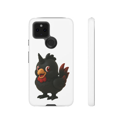 Cute Cartoon Bird Phone Case, Tough Phone Cover, Unique Gift for Bird Lovers, Fun Accessories for Kids, Christmas Present