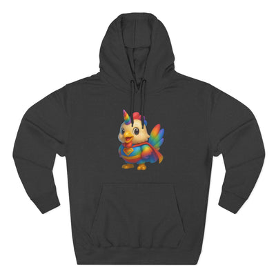 Rainbow Unicorn Hoodie, Cute Animal Sweatshirt, Cozy Fleece Pullover, Gifts for Kids, Perfect for Birthdays or Holidays